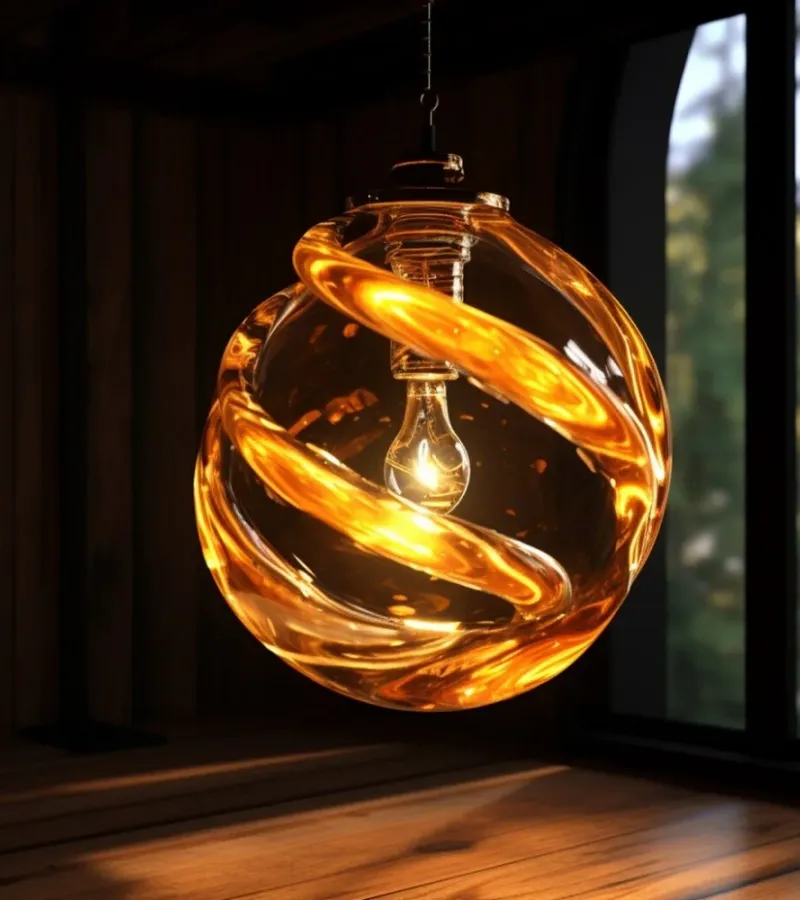 Light fixture in context