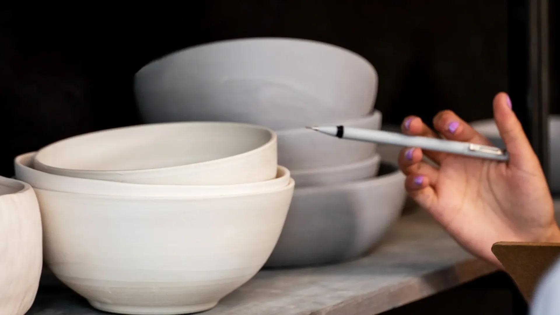 Clay decor transforming a living space with warm light